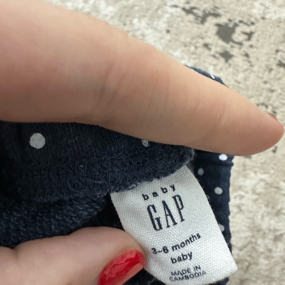 Gap Baby Girl Polka Dot Pants Size 3/6 Months - Picture 3 of 3